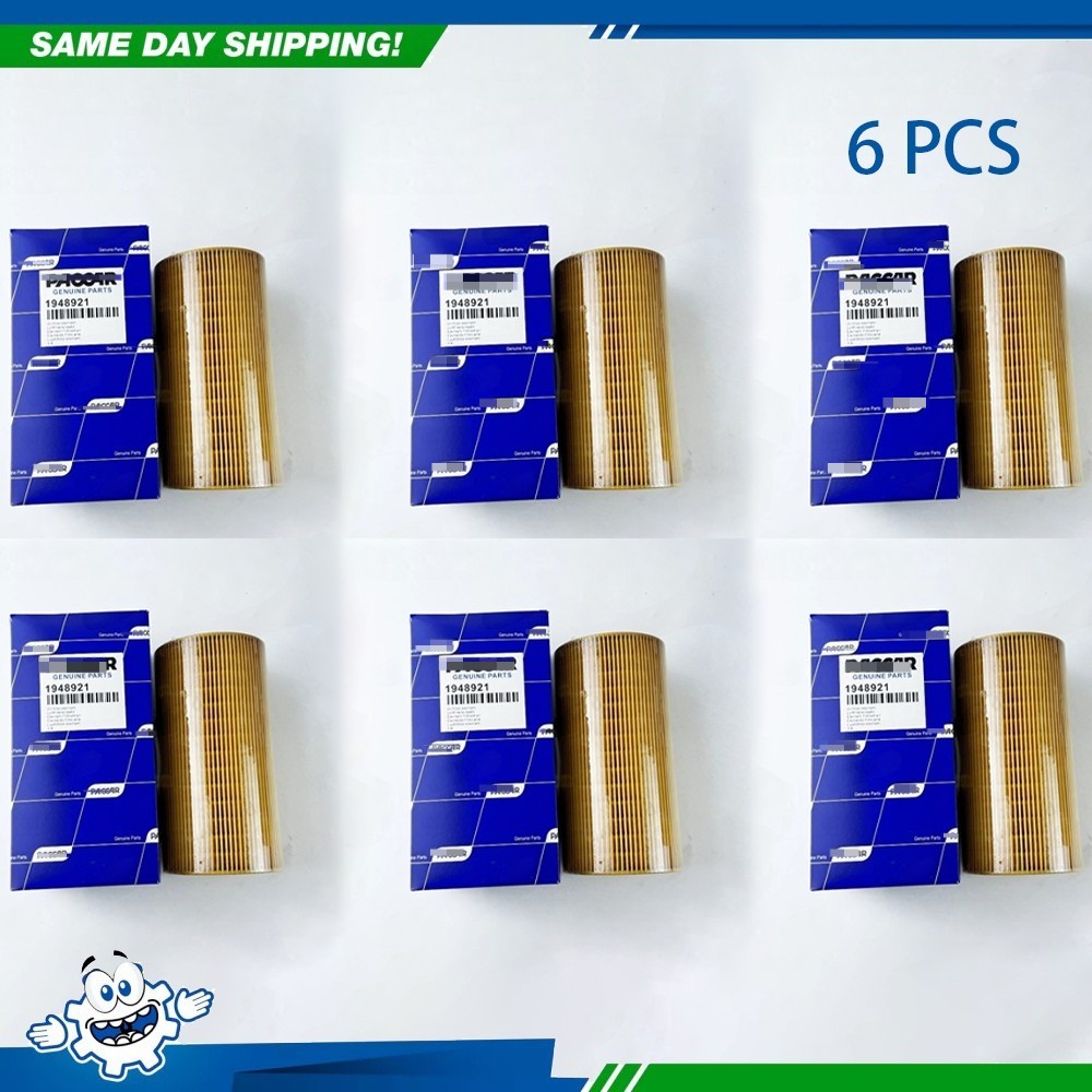 Fit 6PCS Paccar Oil Filter 1948921 ,LP6043 , LF16233, P550812 Fast Shipping