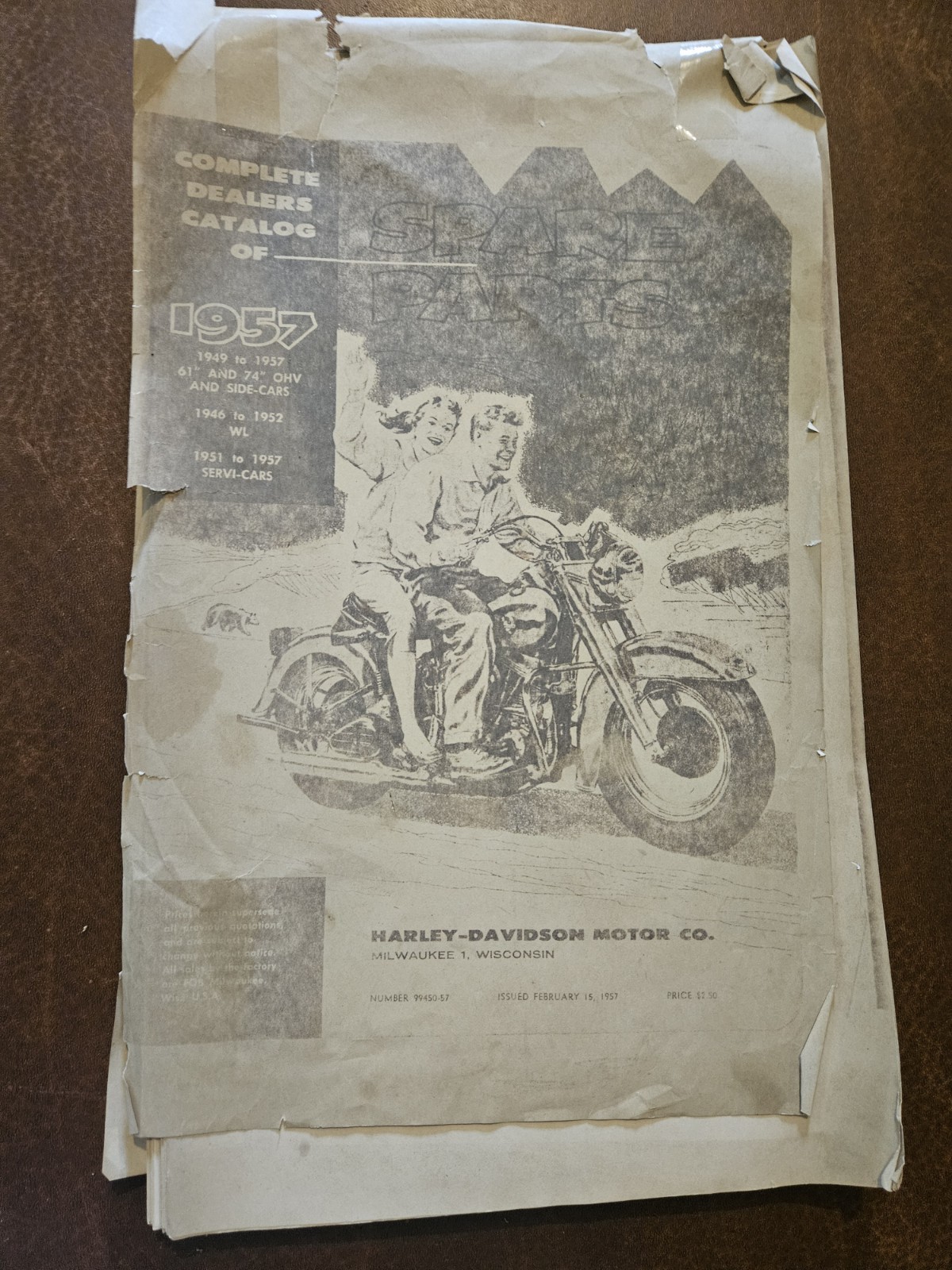 1957 Complete Dealers Catalog of Spare Parts 1957 Complete Dealers Catalog of Spare Parts
