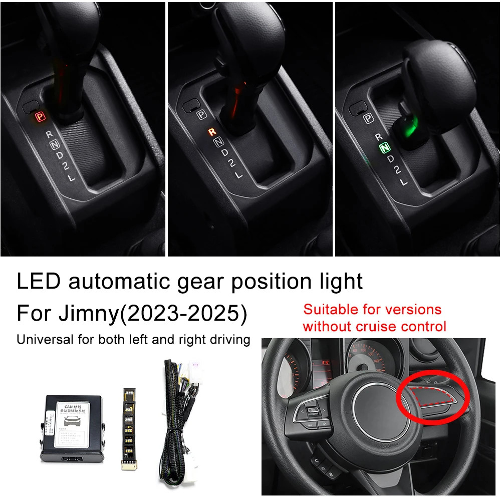 For Suzuki Jimny JB64 JB74 2019-2025 Gear Display Light Automatic Transmission