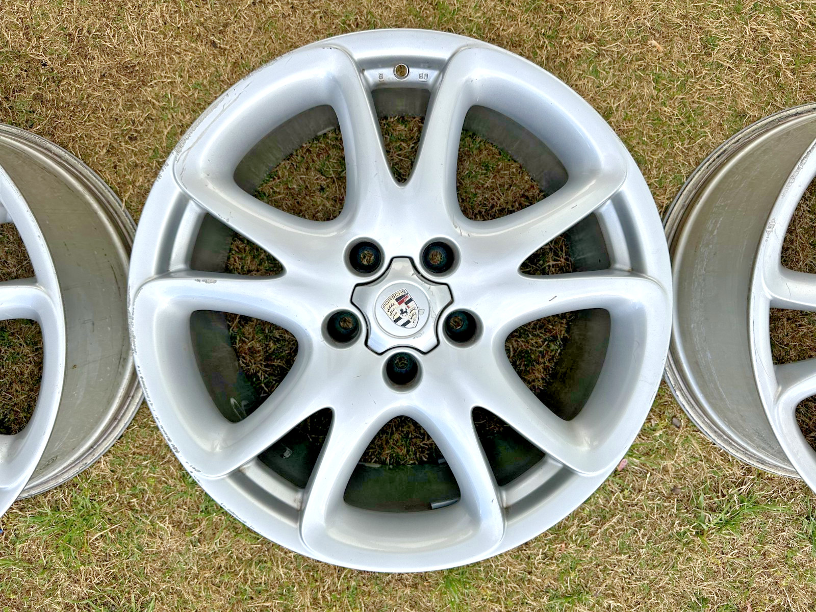 OEM Porsche Cayenne 20 inch SportDesign wheels -  20x9 ET60