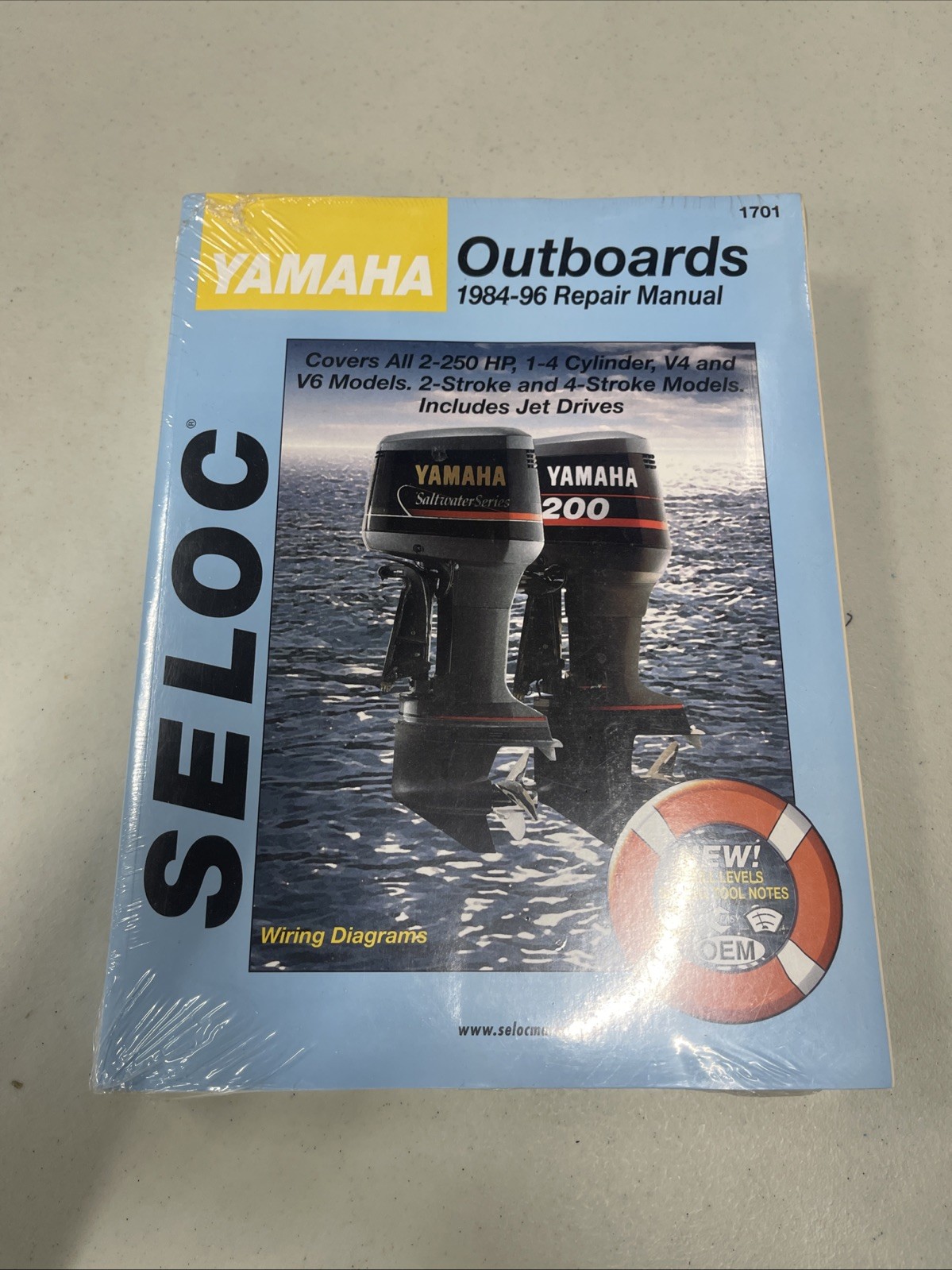 Sierra Seloc Manual Yamaha Outboards 84-96 #18-01701
