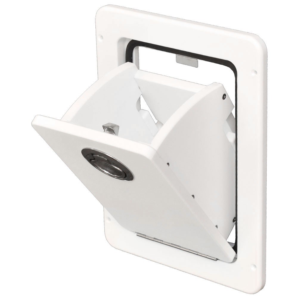 Blue Wave Boat Tilt-Out Storage Compartment 2430-0084 | 12 x 9 Inch