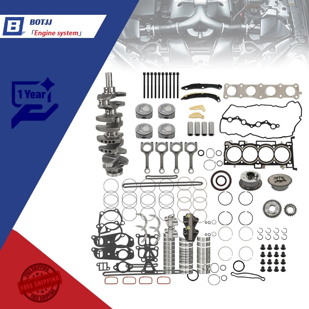G4KJ 2.4L Engine Rebuild Overhaul Kit - Crankshaft / Con Rods For HYUNDAI KIA