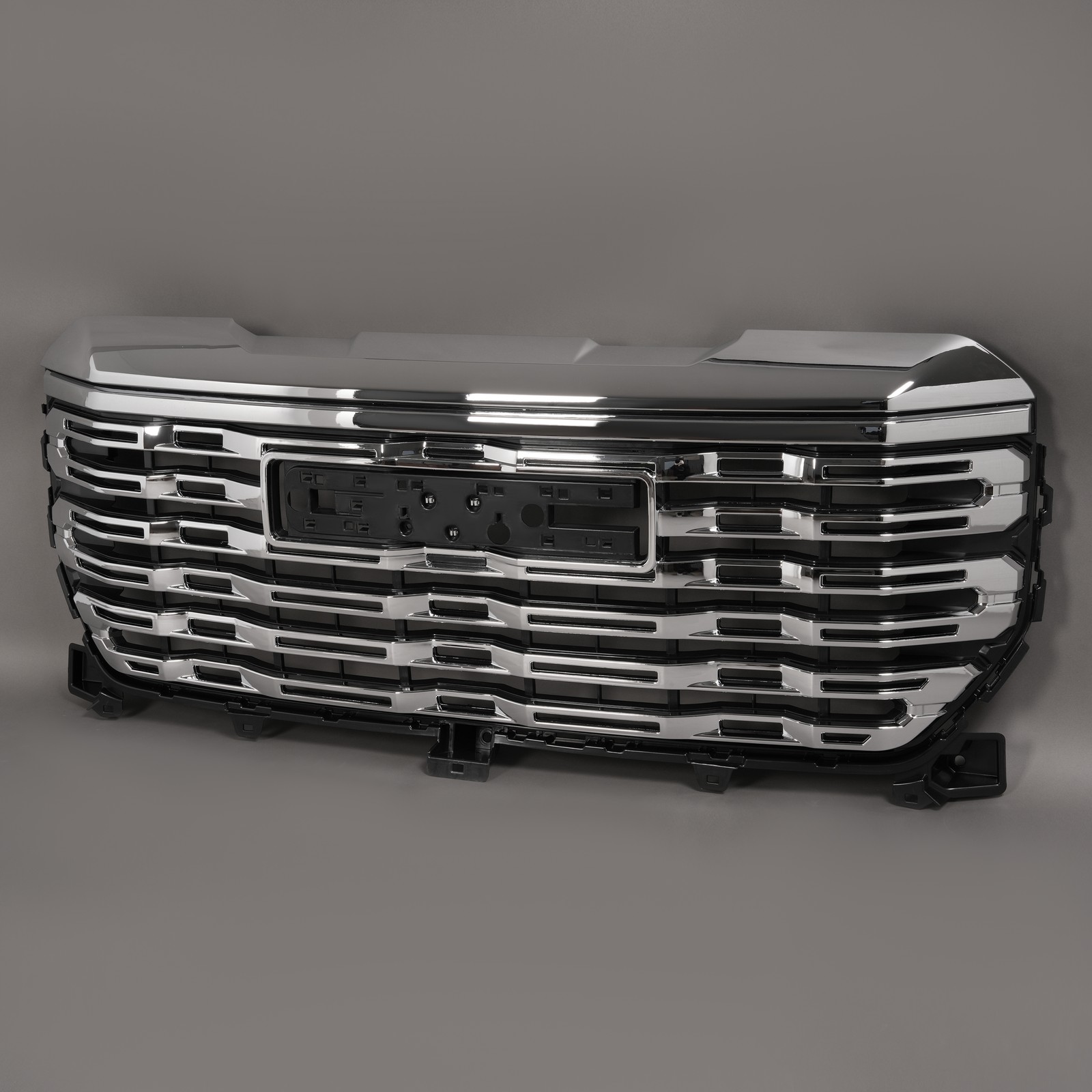 Fits 2022-2024 GMC Sierra 1500 Denali Front Bumper Grille Chrome