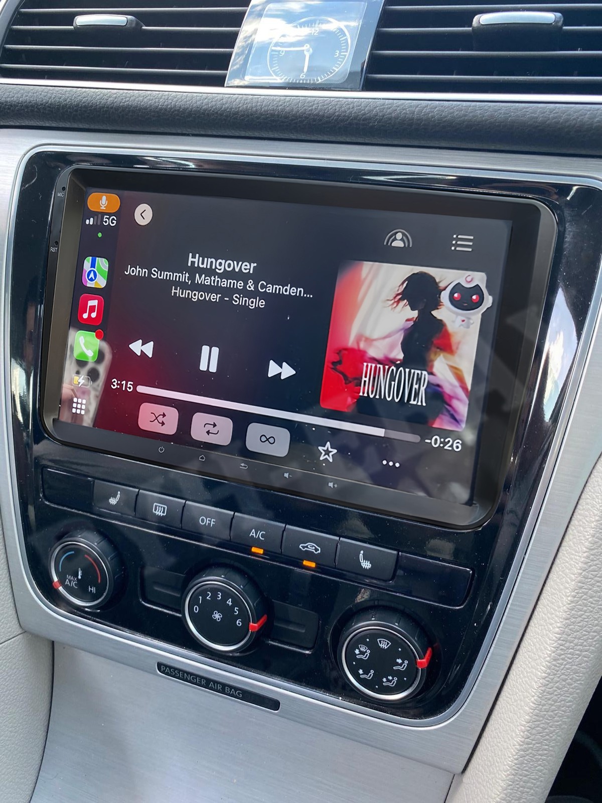For 2005-2014 VW Passat Android Auto Apple Carplay Car Stereo Radio GPS Navi BT