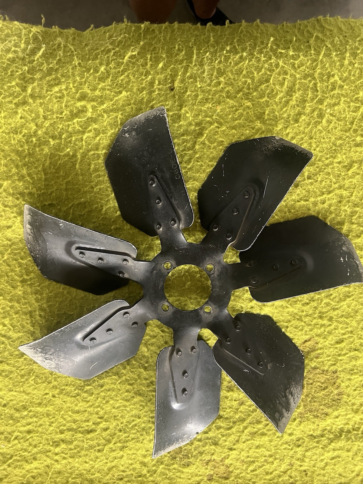 USED ORIGINAL 1967 SHELBY GT350 FAN BLADE C6OE-G