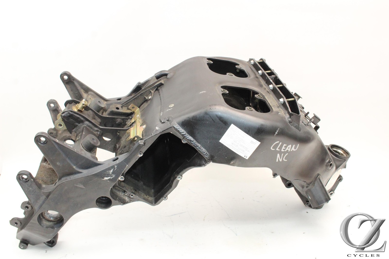 02-05 Kawasaki ZX12R ZX12 Ninja Main Frame Chassis CLN CLR