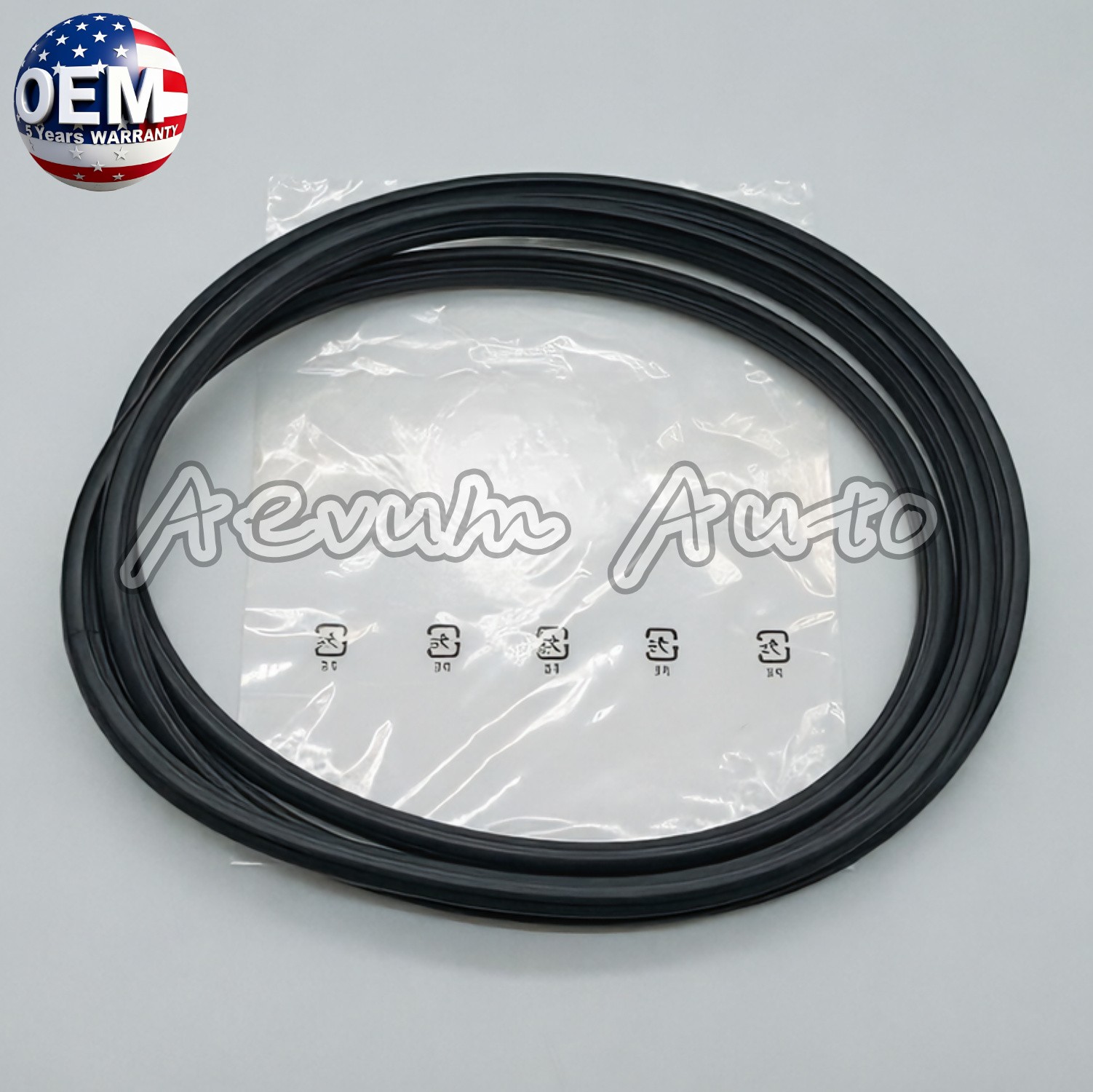 OEM FOR Acura TSX Sunroof Small Glass Seal Fits 2009-2014 OEM FOR Acura TSX Sunroof Small Glass Seal Fits 2009-2014