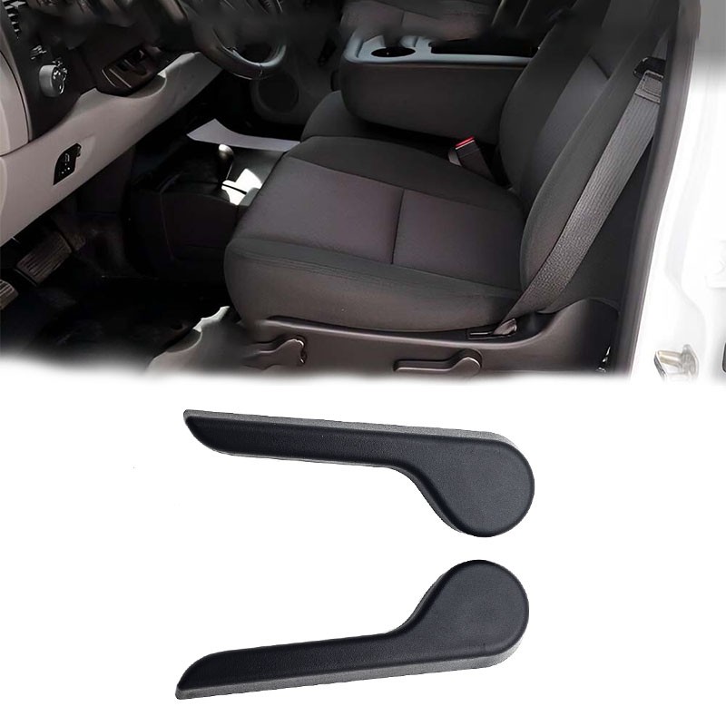 Pair Seat Recliner Handle Lever For Chevrolet GMC 07-14 Silverado 1500 2500 3500