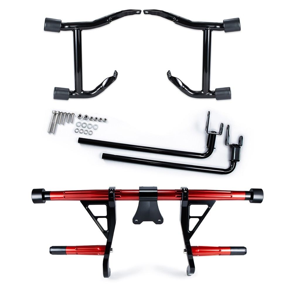 Saddlebag Guard Rails Bag Guards Front Highway Engine Guard For Harley Touring