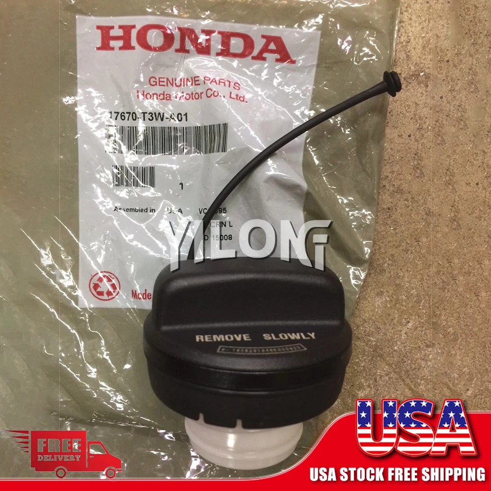 Genuine OEM Honda Gas Fuel Filler Cap 17670-T3W-A01