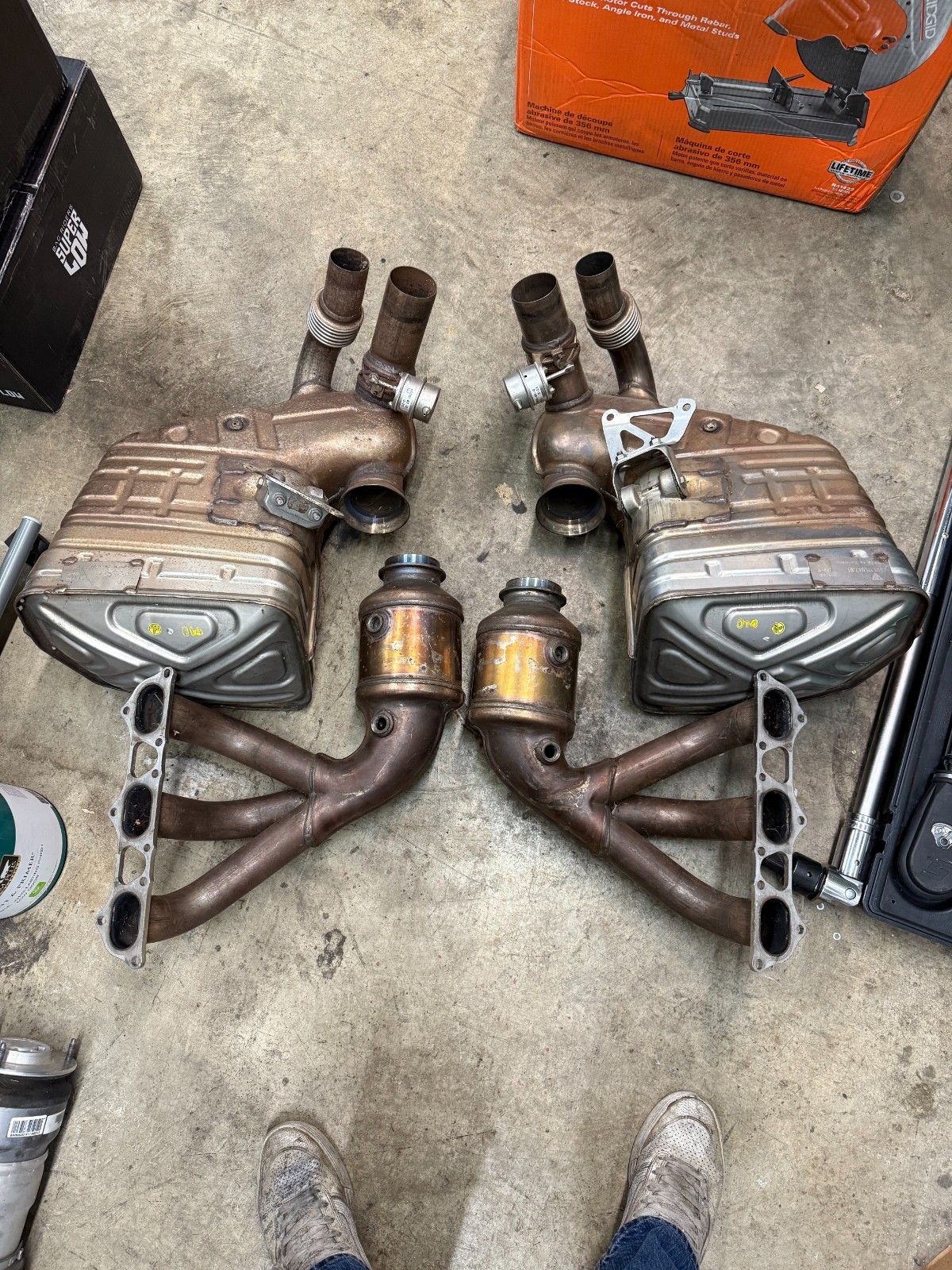 Porsche 911 GT3RS 991.2 OEM Stock Exhaust 2018-2019 Full System