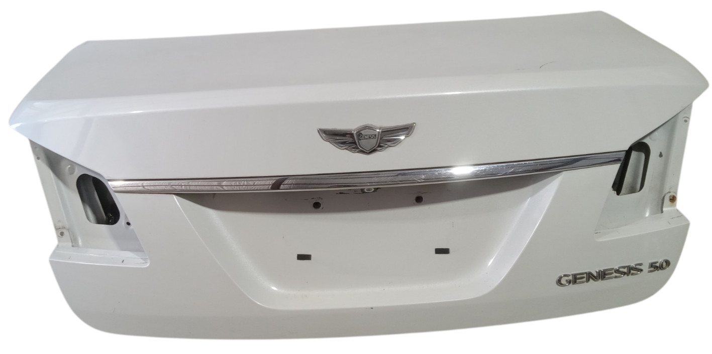 2012 2014 Hyundai Genesis Sedan Rear Back Trunk Deck Lid Shell W Camera boot x