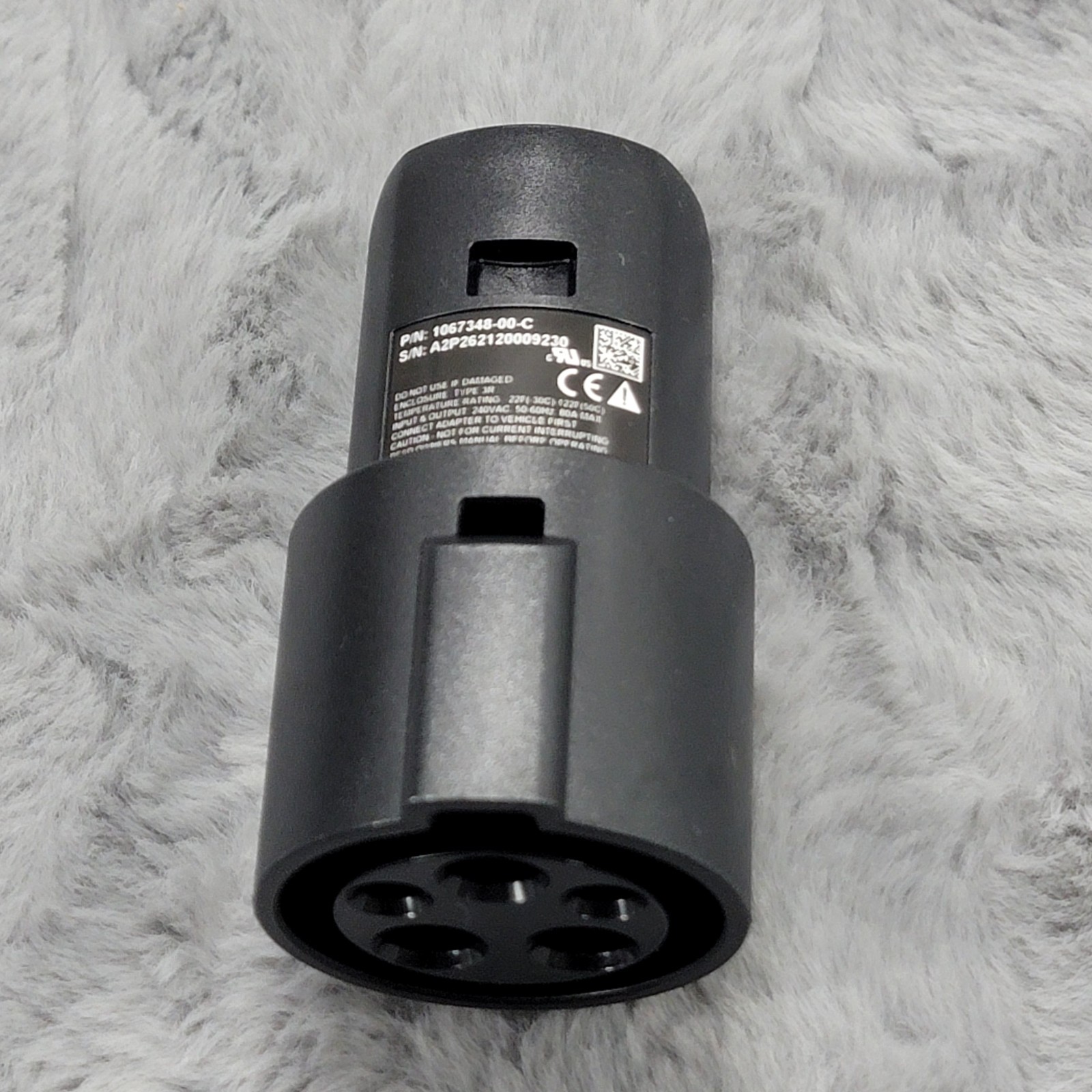 Tesla SAE J1772 Charging Adapter Original OEM For Model S 3 X Y 1067348-00-C