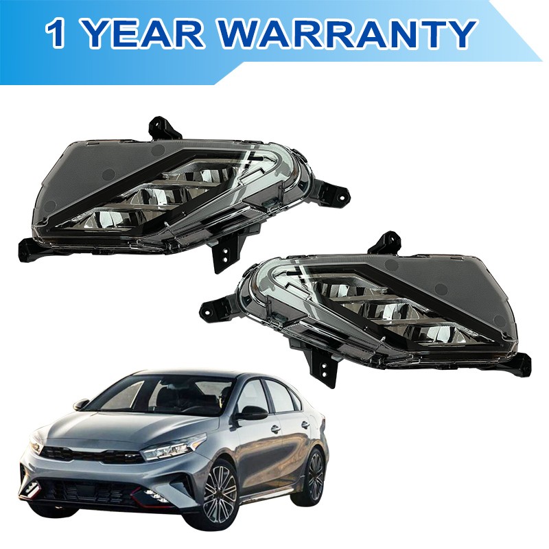 New 2PCS LED Fog Light LH RH Left Right For 2022 2023 2024 Kia Forte Fog Lamp New 2PCS LED Fog Light LH RH Left Right For 2022 2023 2024 Kia Forte Fog Lamp