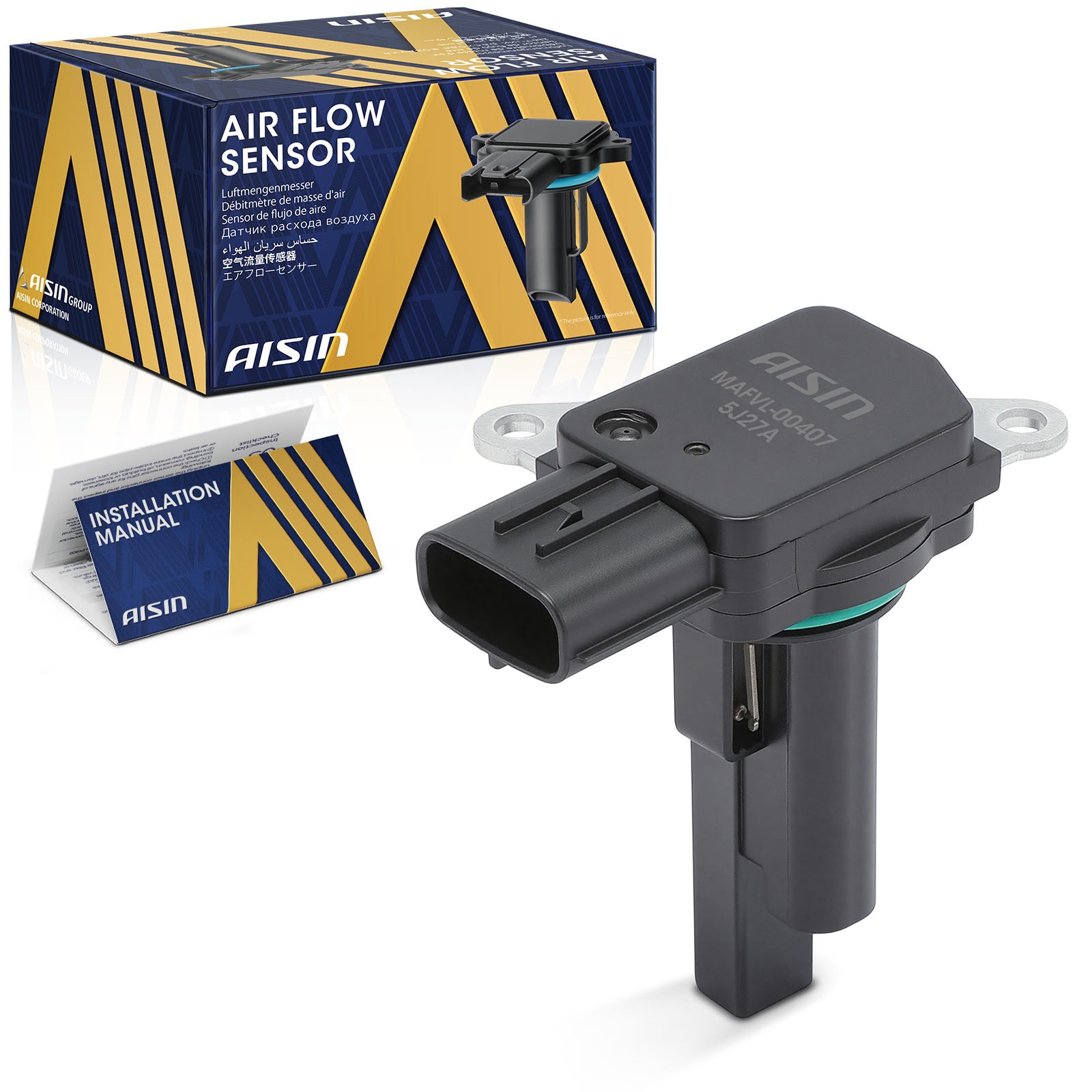 AISIN Mass Air Flow Sensor for Volvo XC60 XC70 S60 S80 V60 2015-2018 L4 2.0L AISIN Mass Air Flow Sensor for Volvo XC60 XC70 S60 S80 V60 2015-2018 L4 2.0L