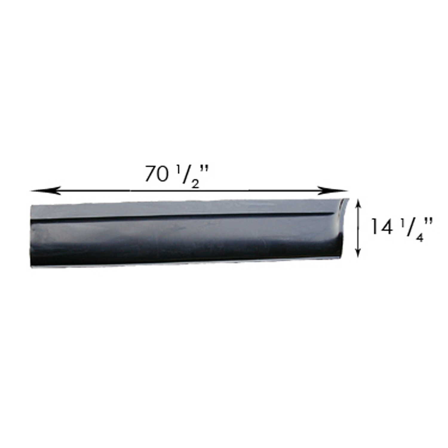 New Premium Fit Unpainted Front Driver Side Lower Side Body Panel