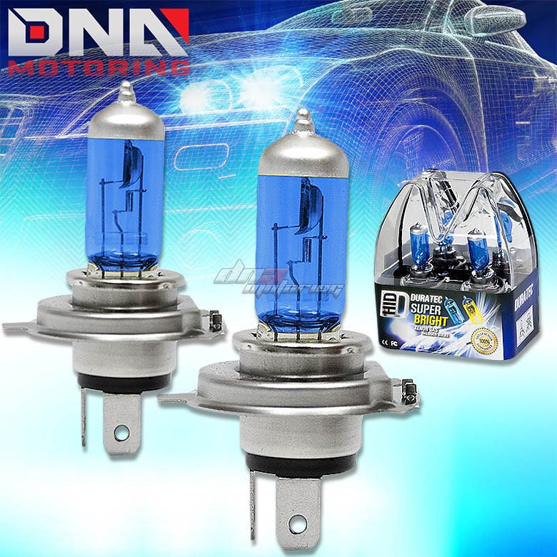 Pair H4 60W/55W 5000K Xenon White High/ Low Beam Headlight Headlamp Light Bulbs Pair H4 60W/55W 5000K Xenon White High/ Low Beam Headlight Headlamp Light Bulbs