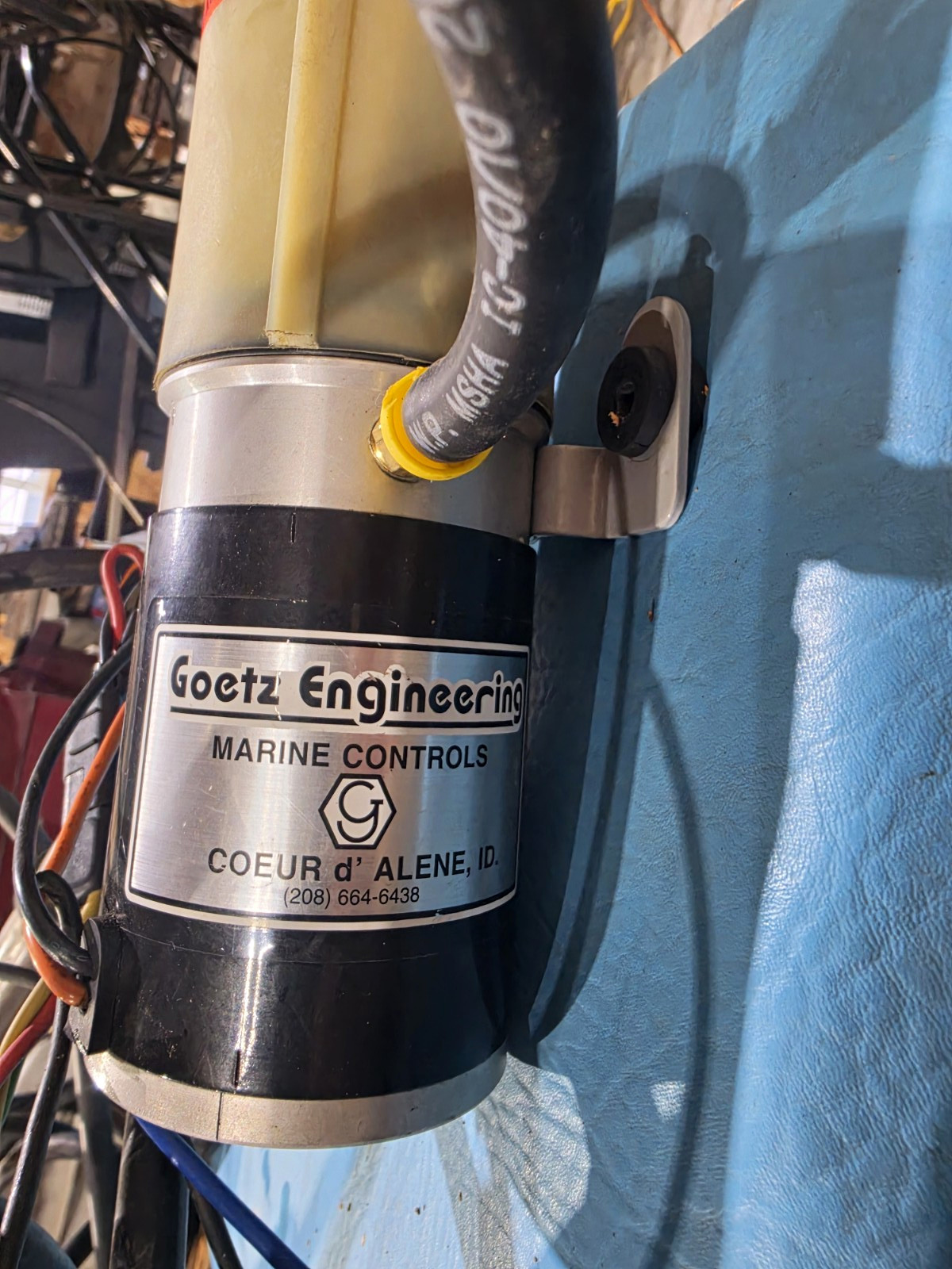 Like New Goetz Engineering Hydraulic Power Steering For Kicker Motor
