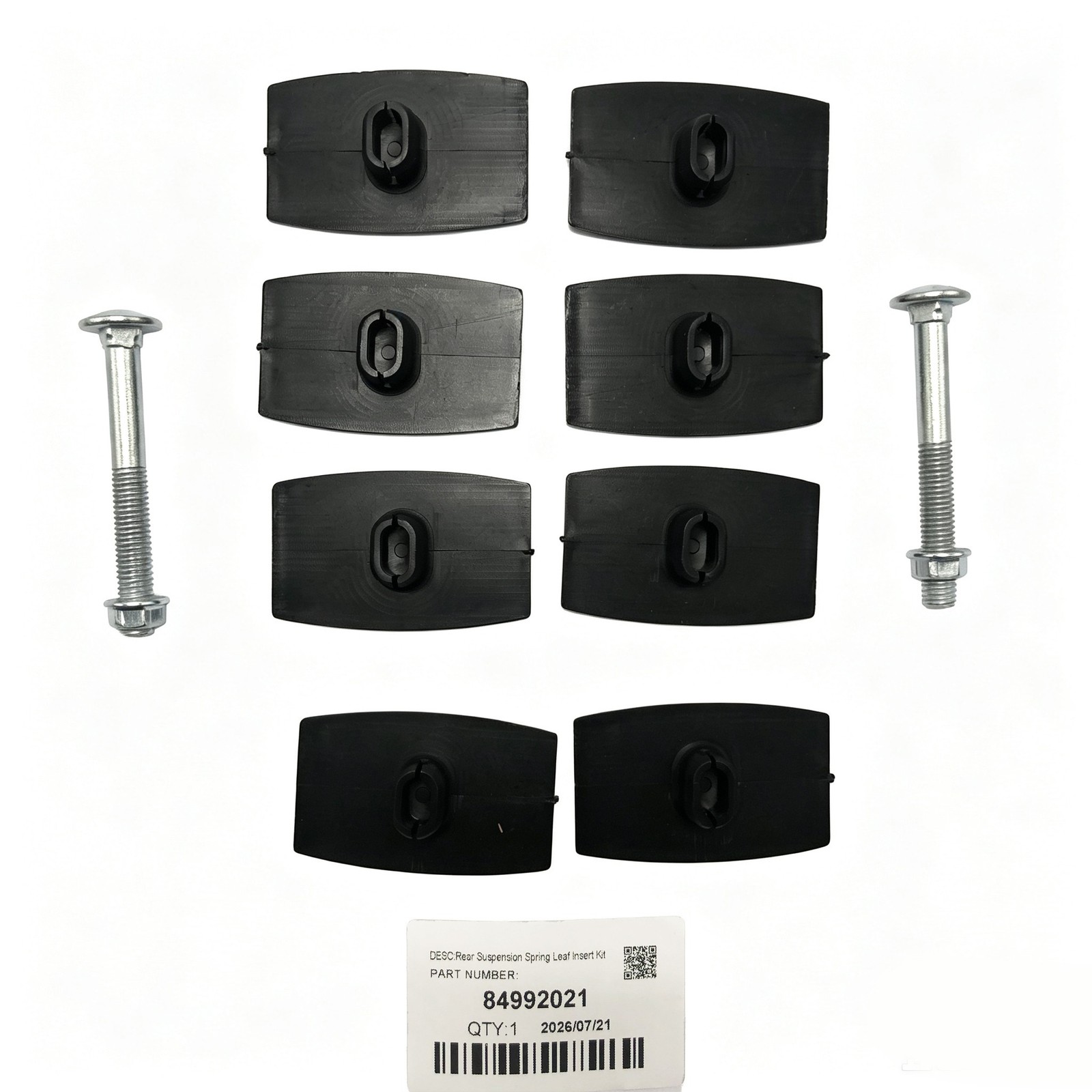 84992021 For 20-24 Sierra Silverado Rear Suspension Spring Leaf Insert Kit NEW