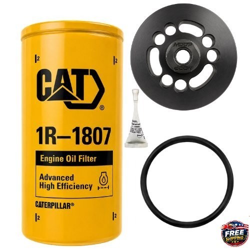 MDDP 6.7 Powerstroke CAT Oil Filter Conversion Kit PCO-11-C 324-2598 NEW - SALE