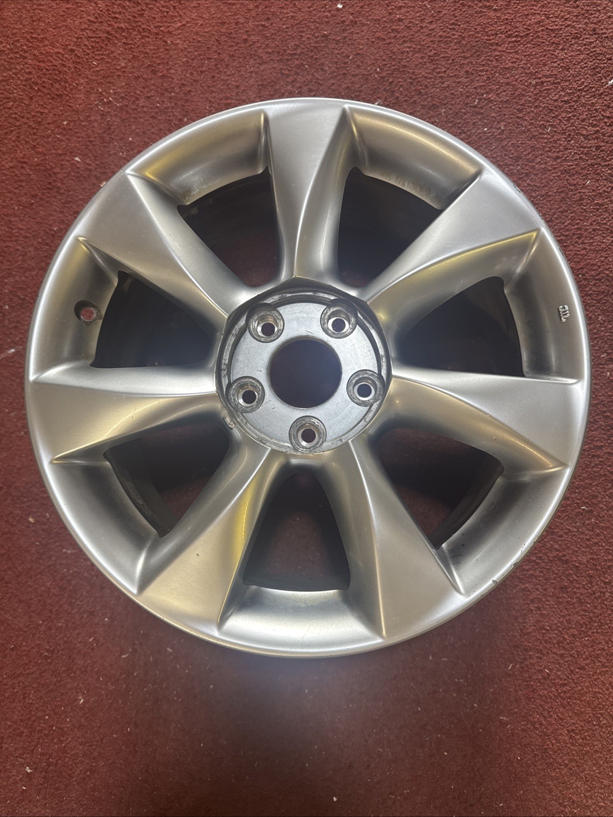2008-2009 Infiniti EX35 OEM 17” Hyper Silver Wheel Rim Original Factory 73699A 2008-2009 Infiniti EX35 OEM 17” Hyper Silver Wheel Rim Original Factory 73699A