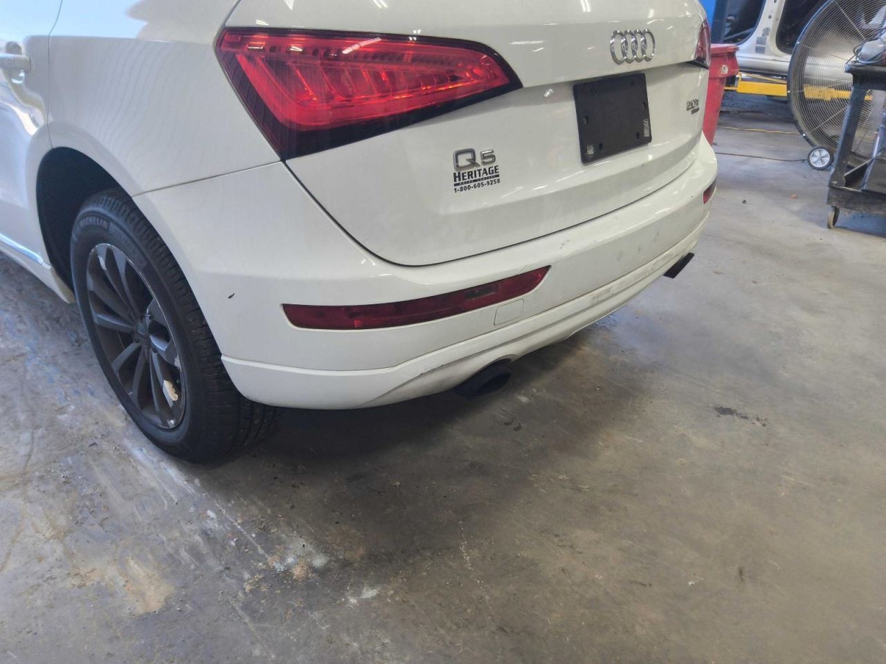 (LOCAL PICKUP ONLY) Rear Bumper S Line Without Park Assist Fits 09-16 AUDI Q5 82