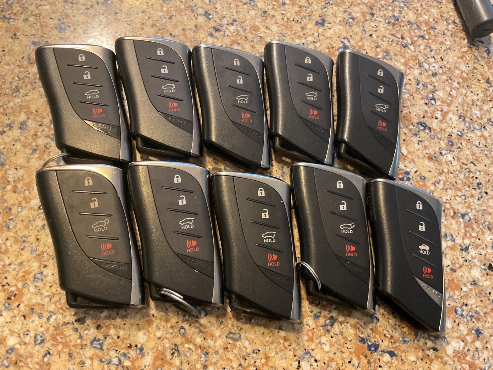🔥 Lot of 10 oem Lexus smart key fobs oem 🔥 Lot of 10 oem Lexus smart key fobs oem