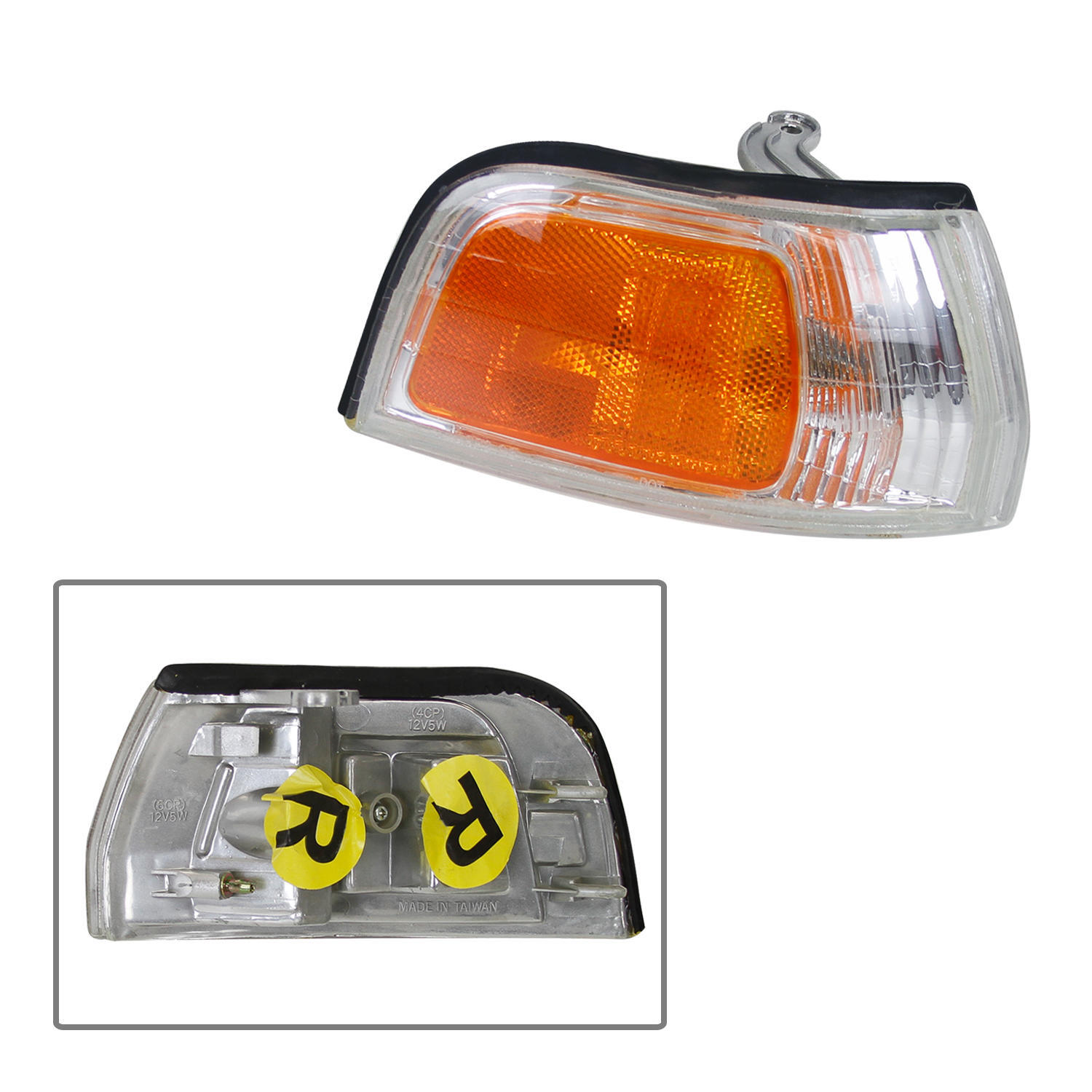 CORNER MARKER PARKING TURN SIGNAL LIGHT RH PASSENGER SIDE FOR 92-93 HONDA ACCORD CORNER MARKER PARKING TURN SIGNAL LIGHT RH PASSENGER SIDE FOR 92-93 HONDA ACCORD