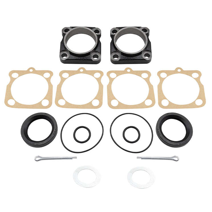 Vw Bug Axle Bearing Caps & Seal Kits. 1967-68 Long Type Swing Axle, Pair Vw Bug Axle Bearing Caps & Seal Kits. 1967-68 Long Type Swing Axle, Pair