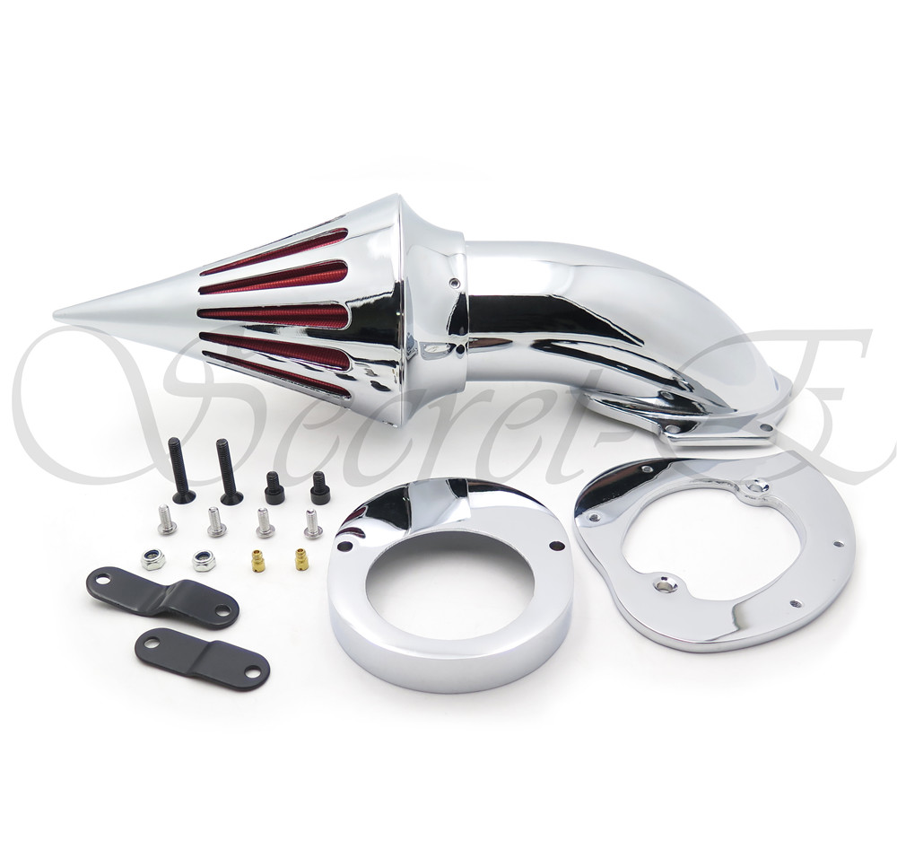 Chrome Air Cleaner Kits Intake Filter For All year 86-12 Yamaha Vstar V-Star 650