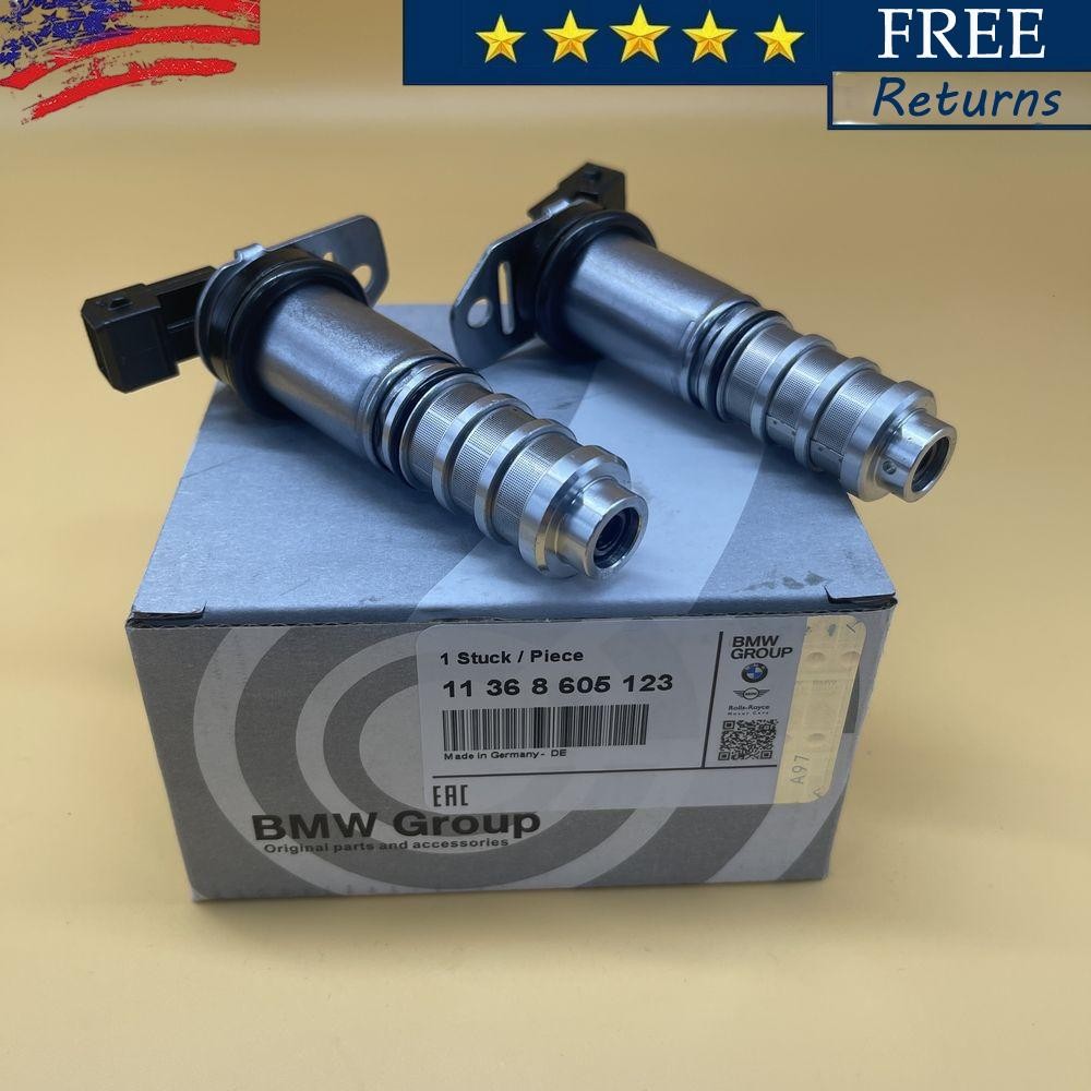 11368605123 For BMW 335i 535i 550i 740 M3 M5 X3 X5 X6 2PCS VANOS Solenoid Valve