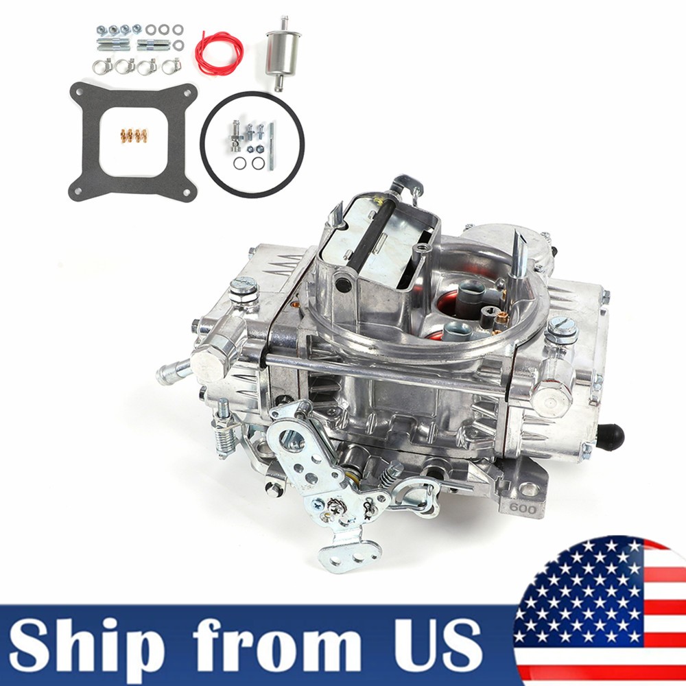 For Holley Model 4 Barrel Carburetor 600CFM Street Warrior 0-80457S Polished USA For Holley Model 4 Barrel Carburetor 600CFM Street Warrior 0-80457S Polished USA
