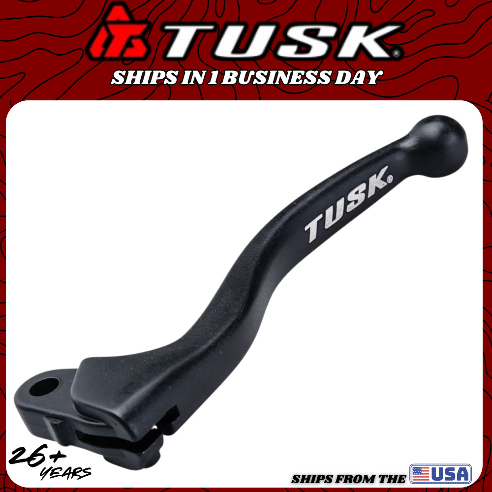 Tusk Clutch Lever 2015–2027 Yamaha YZ250 YZ 250 Left Hand Handlebar LH Black