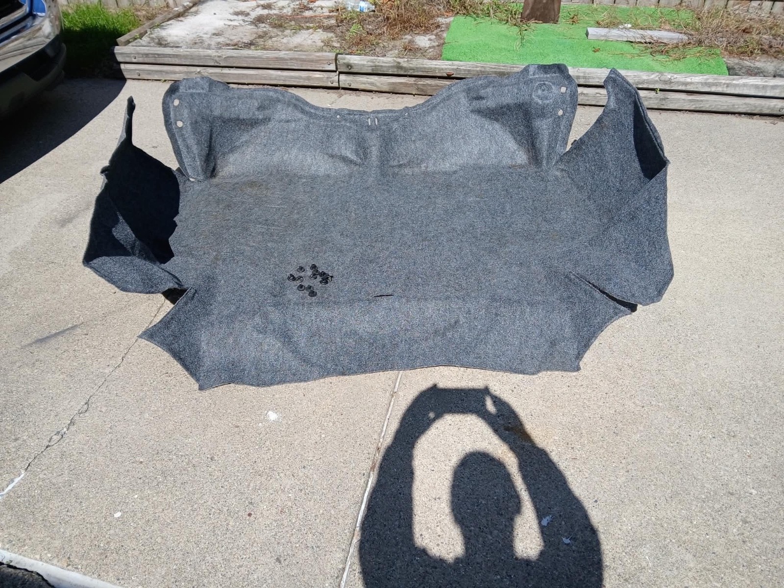 1991 - 1996 OEM GM Impalla SS or Caprice trunk carpet used 1991 - 1996 OEM GM Impalla SS or Caprice trunk carpet used