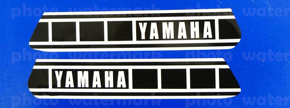 1980 80\' Yamaha YZ50 Perforated Fuel Tank Decal sticker 2\