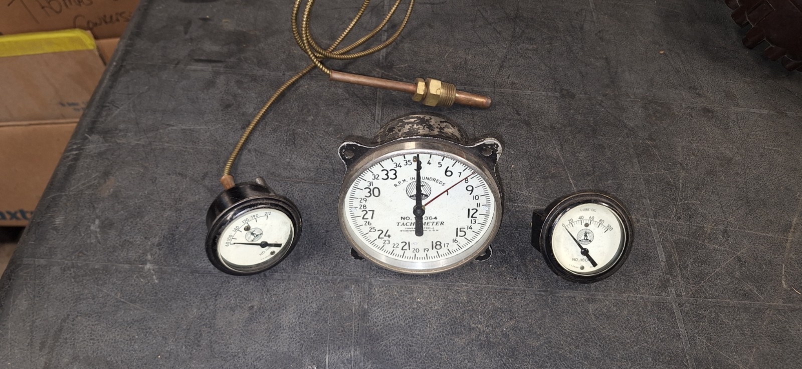 Us Gauge Pioneer Euclid Gauge Set New Old Stock Vintage Speedster Hotrod Us Gauge Pioneer Euclid Gauge Set New Old Stock Vintage Speedster Hotrod
