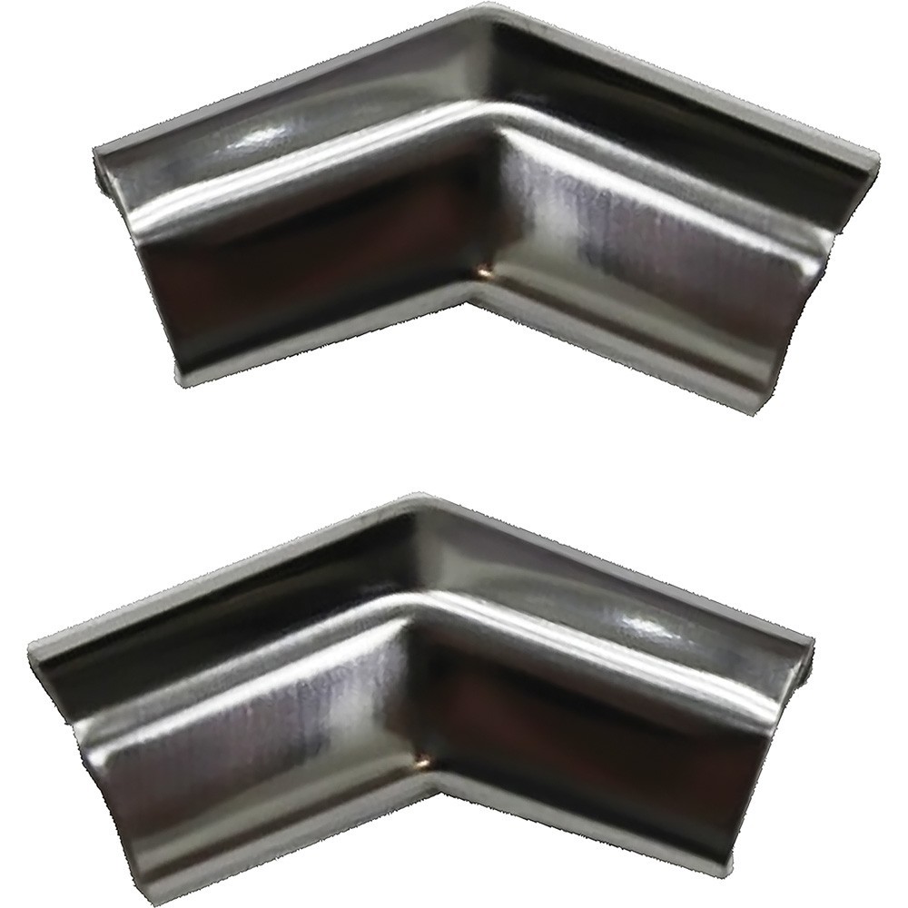 NEW 1968-70 Mopar B-Body Drip Rail Corner Moldings