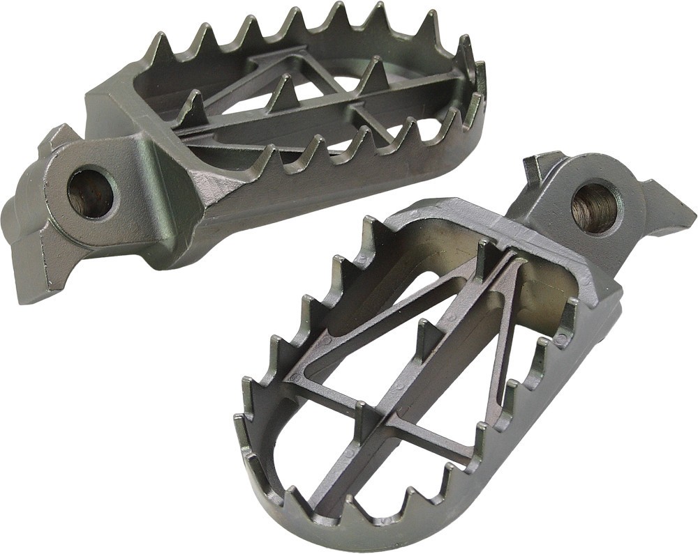 DRC Ultra Wide Foot Pegs - 57mm Black DRC Ultra Wide Foot Pegs - 57mm Black