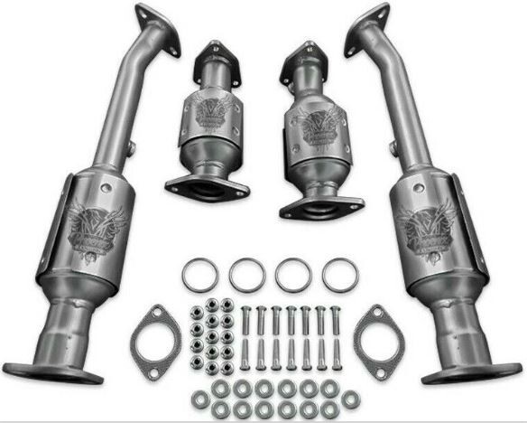 For 2012-2017 Nissan NV2500 4.0L Front & Back All 4 Catalytic Converter Set