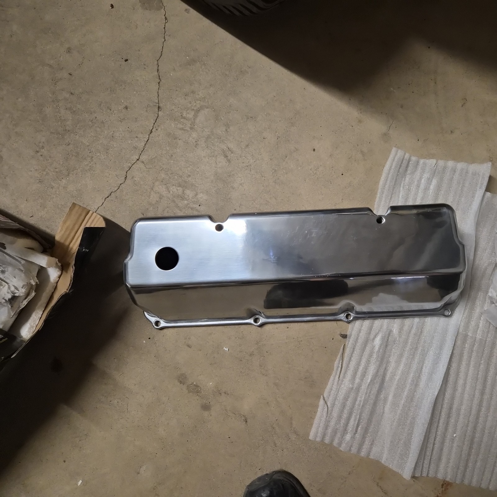 71-82 Ford 351C 351M 400M Fabricated Aluminum Valve Covers + Breathers & Gaskets