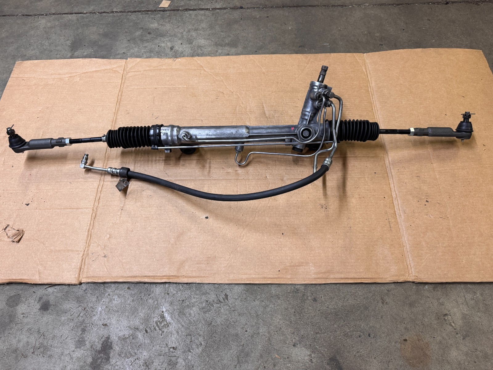 87-93 Ford Mustang Power Steering Rack Rebuilt NEW Inner & Outer Tie Rods OEM
