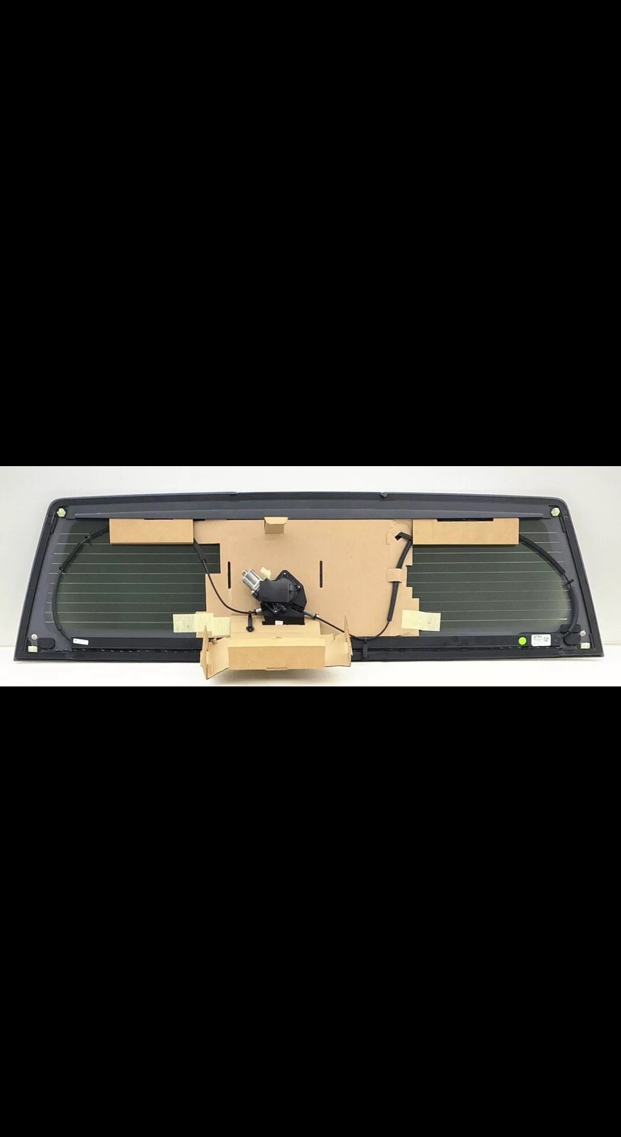 Fits 2019-2024 Ram Pickup 1500 Back Slider Window Glass Power Heated OEM