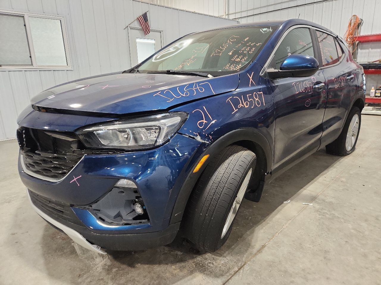 Rear Hatch/Tailgate W/Glass/Lights Manual Lift TB4 Fits 20-24 ENCORE GX 1394272