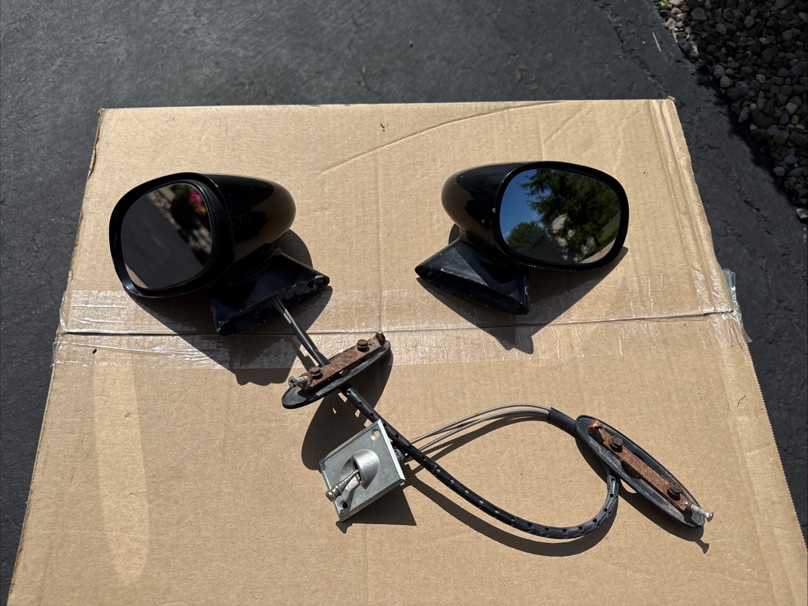 1970-81 CHEVY CAMARO Z/28 PONTIAC FIREBIRD TRANS AM BULLET SPORT SIDE MIRRORS GM