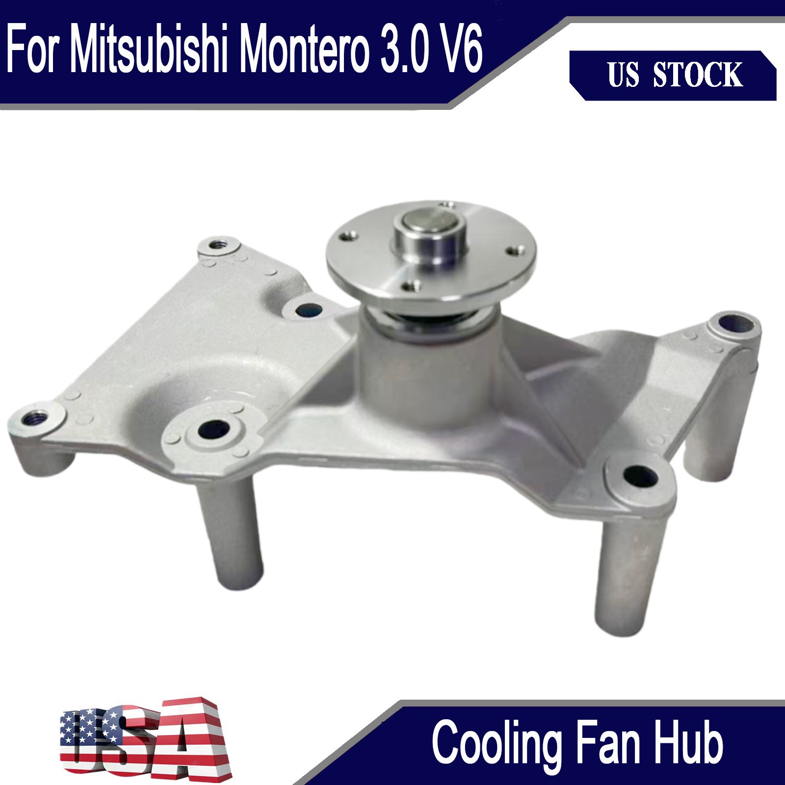New Cooling Fan Bracket Assy For 1983-1999 Mitsubishi MONTERO 3.0 MD143208 USA
