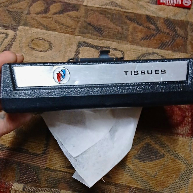 Buick Tissue Box, Under Dash Mount 🤧 ( Hard To Find)* Buick Tissue Box, Under Dash Mount 🤧 ( Hard To Find)*