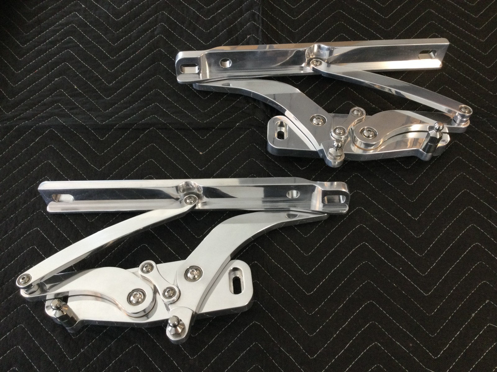 Chevrolet Impala Billet Aluminum Hood Hinge Set 1969-70 Custom Hood Hinges