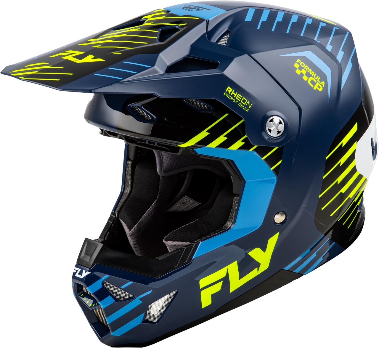 Fly Racing 73-0050S Formula Cp Slice Helmet Sm Blue Fly Racing 73-0050S Formula Cp Slice Helmet Sm Blue