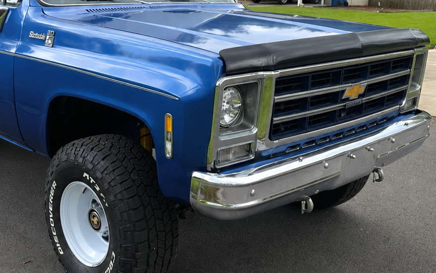 GTS BugFlector Hood Protector Bug Shield Deflector 73-80 Chevy C10 Square Body GTS BugFlector Hood Protector Bug Shield Deflector 73-80 Chevy C10 Square Body